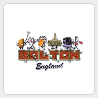 This is Bolton, England Sticker